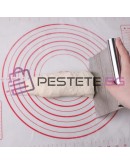 Метален нож шпатула за тесто 15см